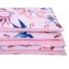 Babybett Bettwäsche Set 2-tlg - Schwalben blau