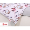 Babybett Bettwäsche Set 2-tlg - Schwalben rosa