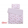 Babybett Bettwäsche Set 2-tlg - Schwalben rosa