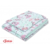 Babybett Bettwäsche Set 2-tlg - unicorn mint