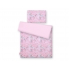 Babybett Bettwäsche Set 2-tlg - unicorn rosa