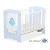 Babybett Blau 120x60cm Glamour Blau Graphik