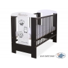 Babybett Braun 120x60cm Eulen 5017-04-430