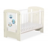 Babybett Creme 120x60cm Eulen 5017-10-427