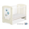 Babybett Creme 120x60cm Eulen 5017-10-427