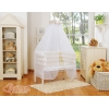 Babybett für Elternbett FABIO mit Matratze und Bettwäsche Set - Basic Elefanten beige