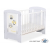 Babybett Grau 120x60cm Eulen 5017-06-432