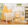 Babybett Himmel aus Baumwolle - Little Prince/Princess Pfirsich