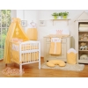 Babybett Himmel aus Baumwolle - Little Prince/Princess Pfirsich