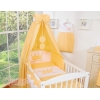 Babybett Himmel aus Baumwolle - Little Prince/Princess Pfirsich