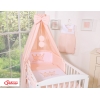 Babybett Himmel aus Baumwolle - Little Prince/Princess puderrosa