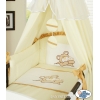 Babybett Himmel aus Baumwolle - Teddy Bär Barnaba creme