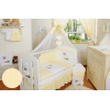 Babybett Himmel aus Chiffon - Esel Luca gelb