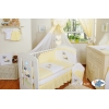 Babybett Himmel aus Chiffon - Esel Luca gelb