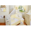 Babybett Himmel aus Chiffon - Esel Luca gelb