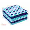 Babybett Kopfschutz 6tlg - Set 23