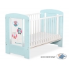Babybett Minze 120x60cm Eulen 5017-02-425