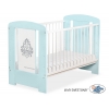 Babybett Minze 120x60cm Glamour Grau Graphik