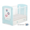 Babybett mit Schublade MAXI 120x60cm Eulen