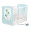 Babybett mit Schublade MAXI 120x60cm Eulen