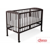 Babybett mit Sternen Braun 120x60cm Kinderbett