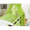 Babybett Moskitonetz aus Chiffon - Gute Nacht grün