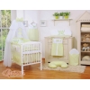 Babybett Moskitonetz aus Chiffon - Little Prince/Princess grün