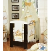 Babybett Moskitonetz aus Chiffon - Teddy Bär Barnaba creme