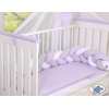 Babybett Moskitonetz aus Chiffon - Lila