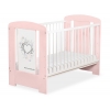 Babybett Puder Rosa 120x60cm Chic