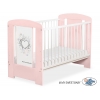 Babybett Puder Rosa 120x60cm Chic