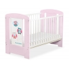 Babybett Rosa 120x60cm Eulen 5017-08-425