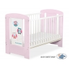 Babybett Rosa 120x60cm Eulen 5017-08-425
