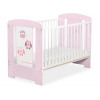 Babybett Rosa 120x60cm Eulen 5017-08-426