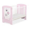Babybett Rosa 120x60cm Eulen 5017-08-429
