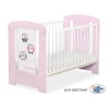 Babybett Rosa 120x60cm Eulen 5017-08-429