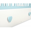 Babybett Schublade MAXI - Herzen