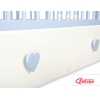 Babybett Schublade MAXI - Herzen