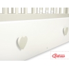 Babybett Schublade MAXI - Herzen
