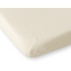 Babybett Spannbettlaken aus Frottee 140x70cm - Creme