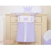 Babybett Windelntasche - Little Prince/Princess lila