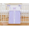 Babybett Windelntasche - Little Prince/Princess lila