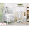 Bettwäsche für Babybett 70x140 Himmel Set