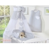 Bettset mit Betthimmel und Bettumrandung für Babybett