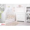 Babybettwäsche Set 5-tlg mit Moskitonetz - Faultiere beige