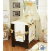 Babybettwäsche Set 5-tlg mit Moskitonetz (L60) - Teddy Bär Barnaba creme