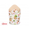 Babyhörnchen mit steifen Einlage - Faultiere beige/beige