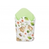 Babyhörnchen mit steifen Einlage - Faultiere beige/grün