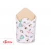 Babyhörnchen mit steifen Einlage - Füchse beige/beige