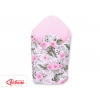 Babyhörnchen mit steifen Einlage - rosa Blüten